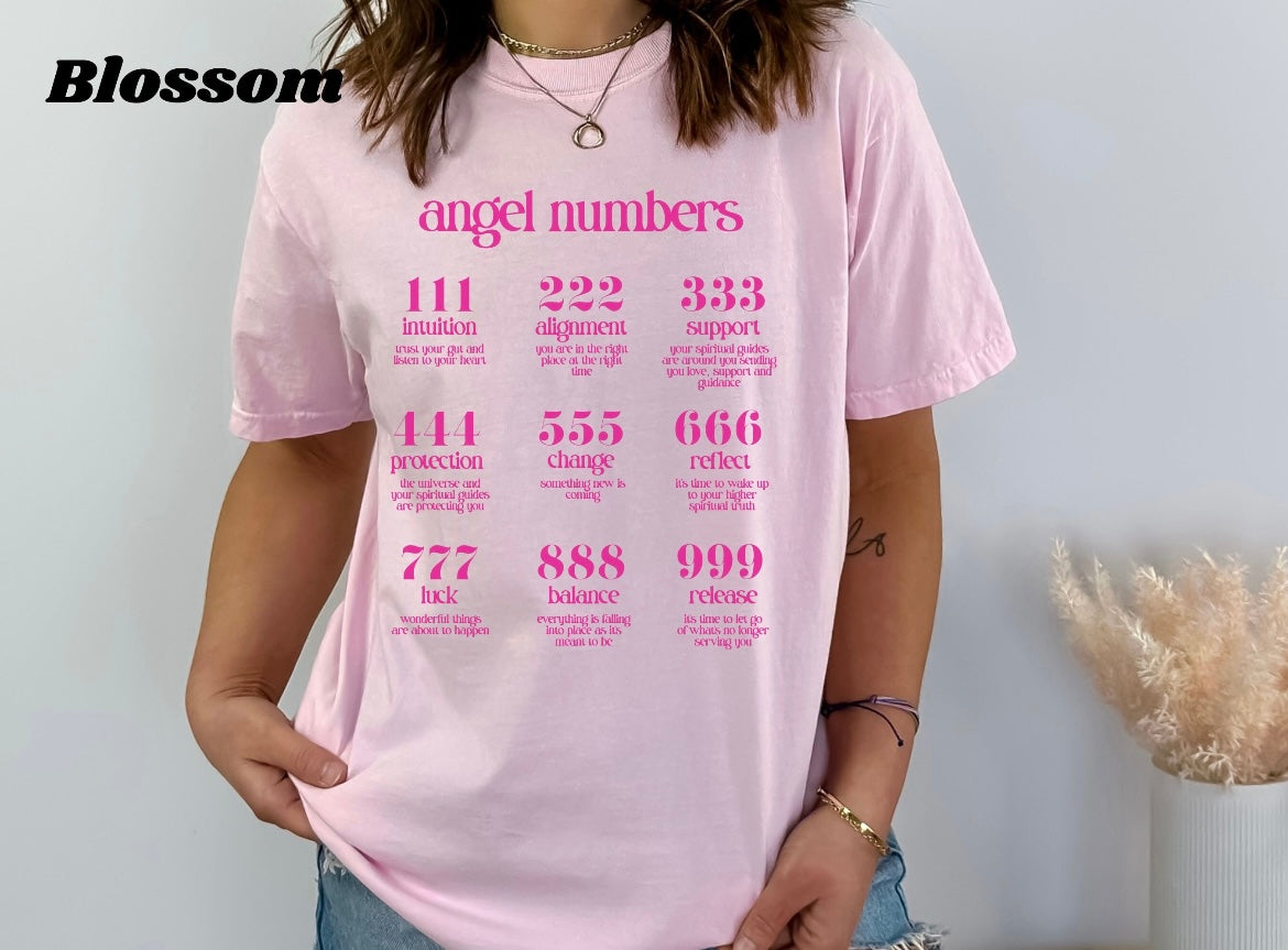 Angel Numbers Tees
