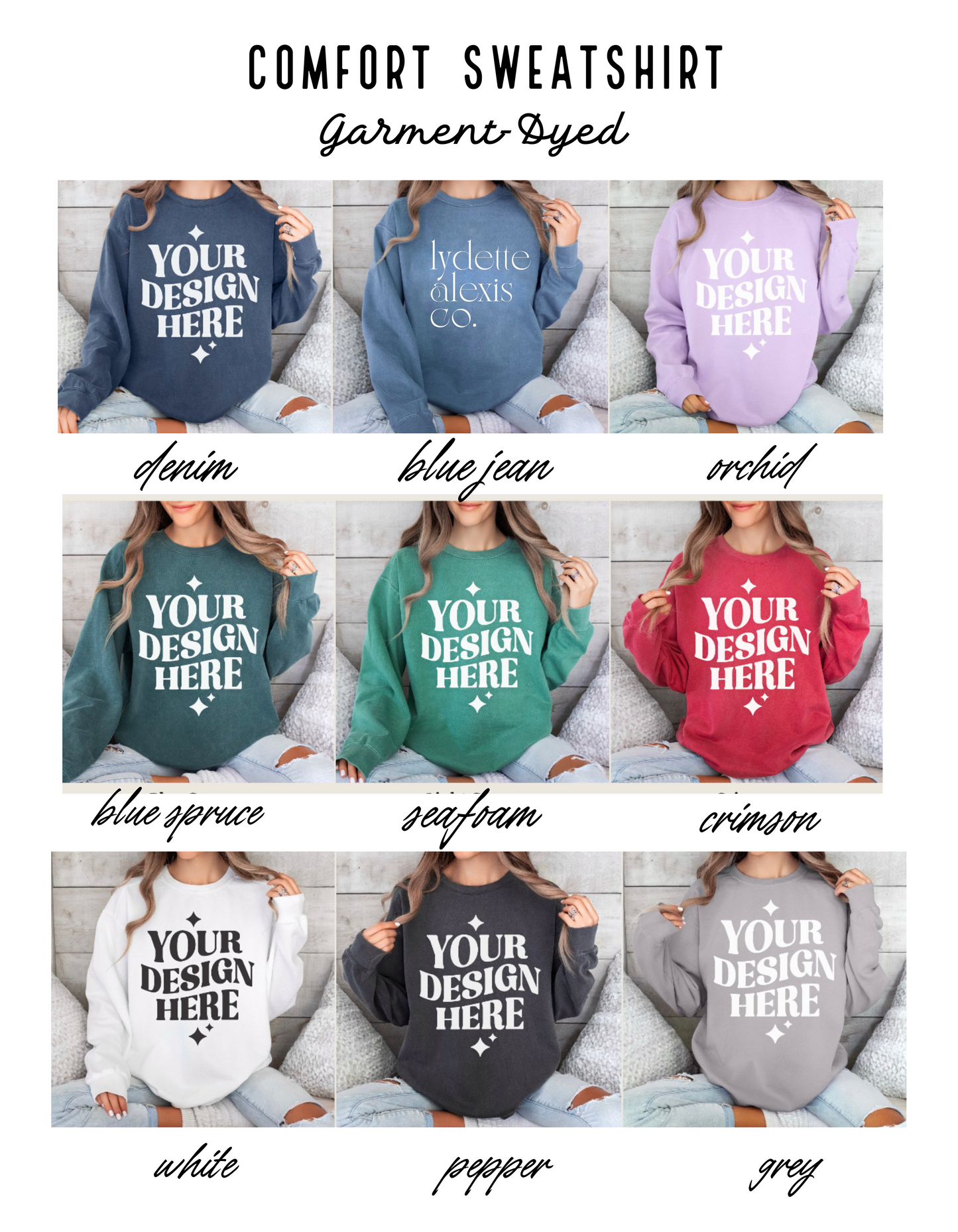 DESIGN YOUR OWN-Comfort Pullover