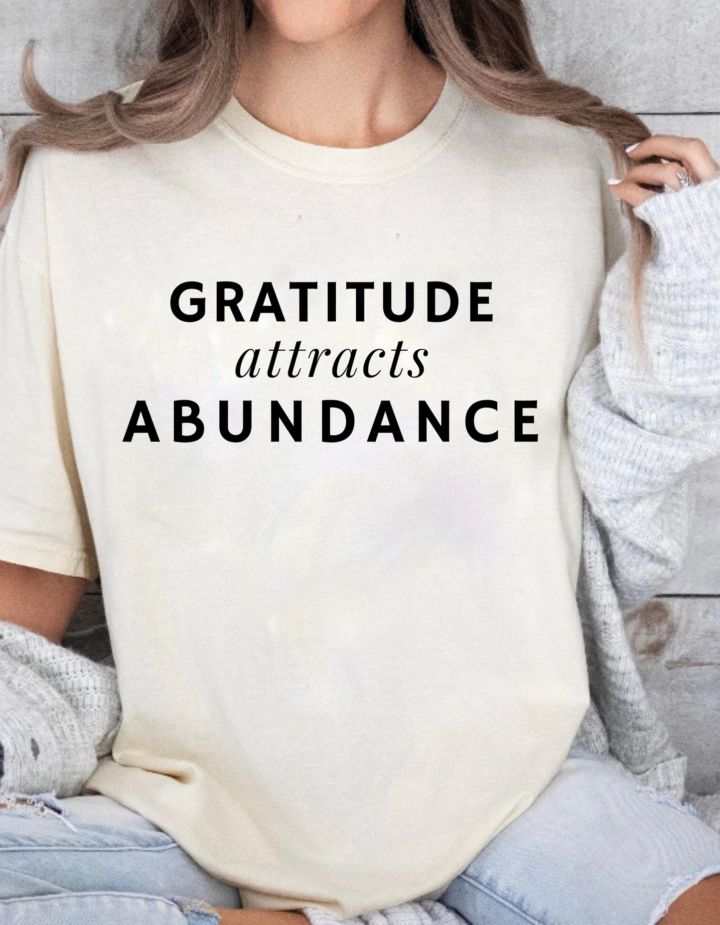 Gratitude attracts Abundance