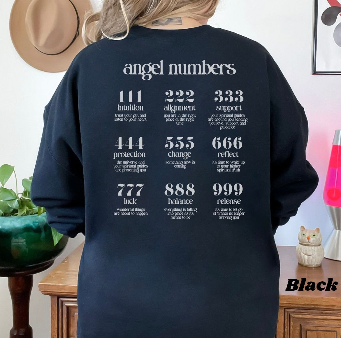 Angel Numbers Pullover