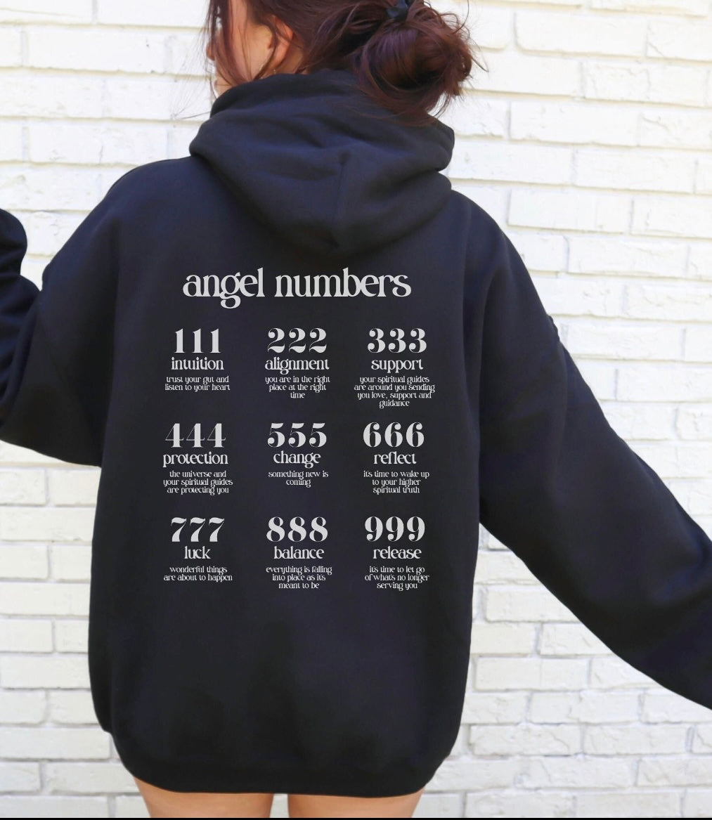 Angel Numbers Hoodie