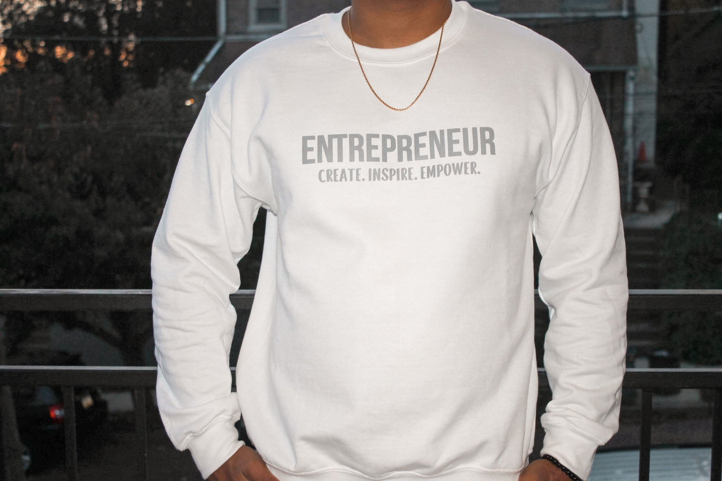 Entrepreneur Crewneck & Tee