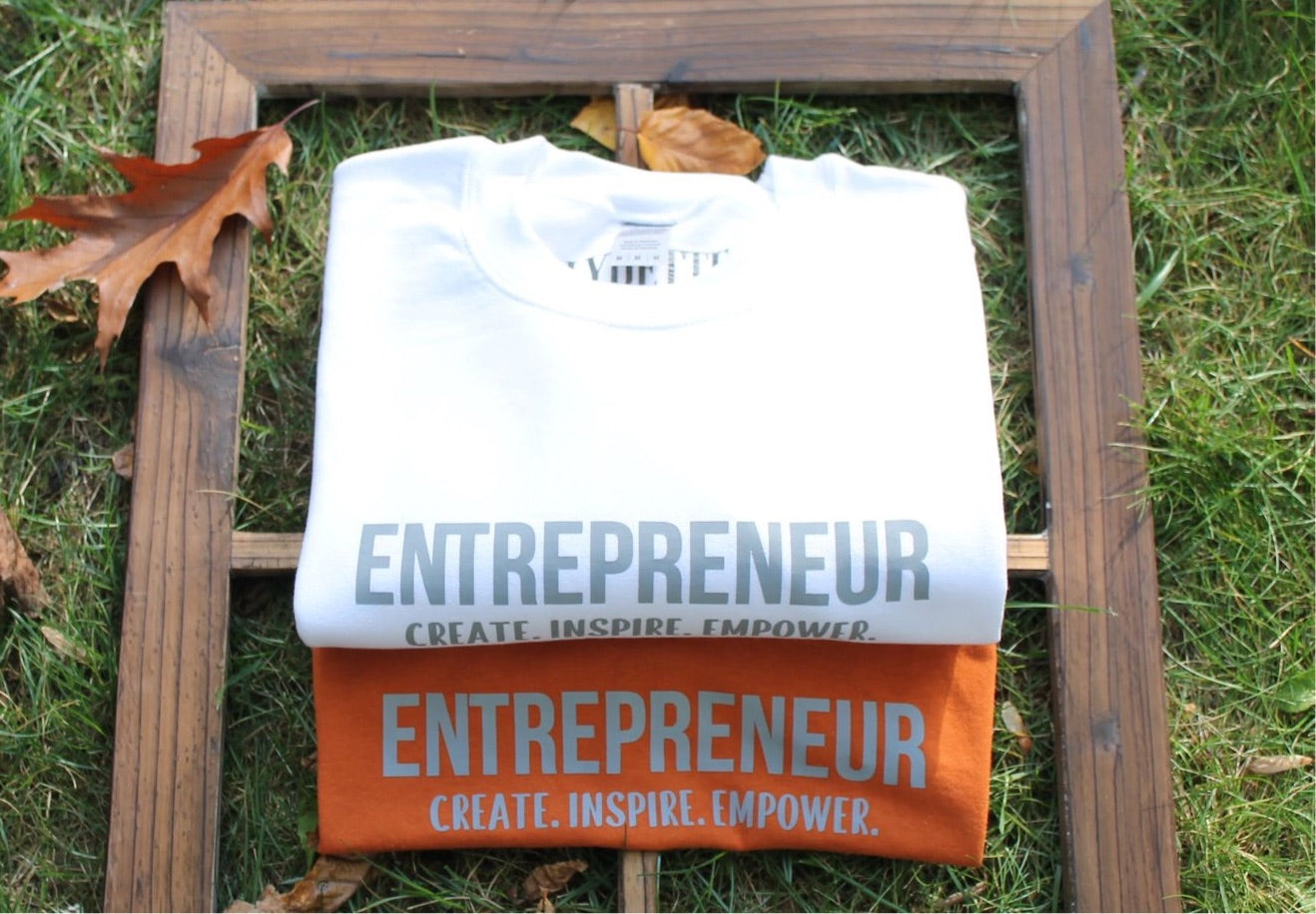 Entrepreneur Crewneck & Tee