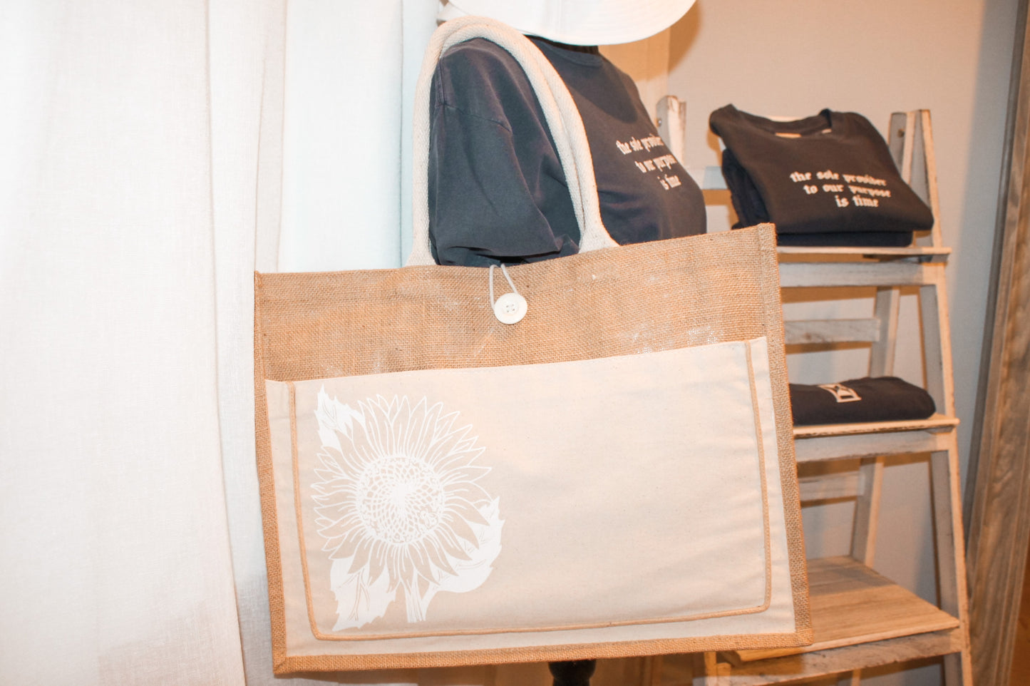 Jute Tote Bag