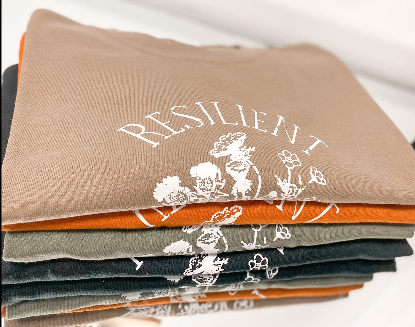 Resilient Wildflower Tees