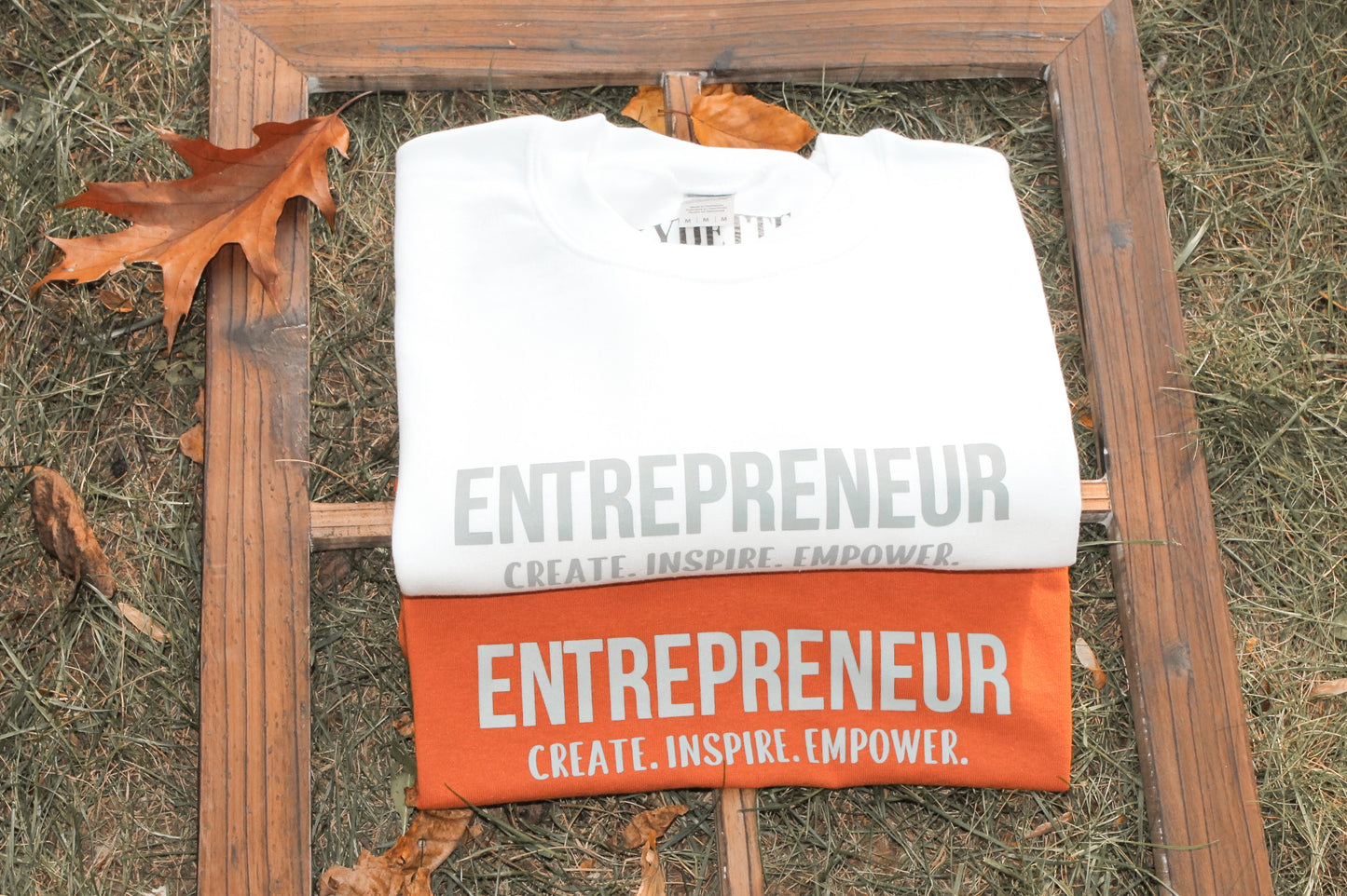 Entrepreneur Crewneck & Tee