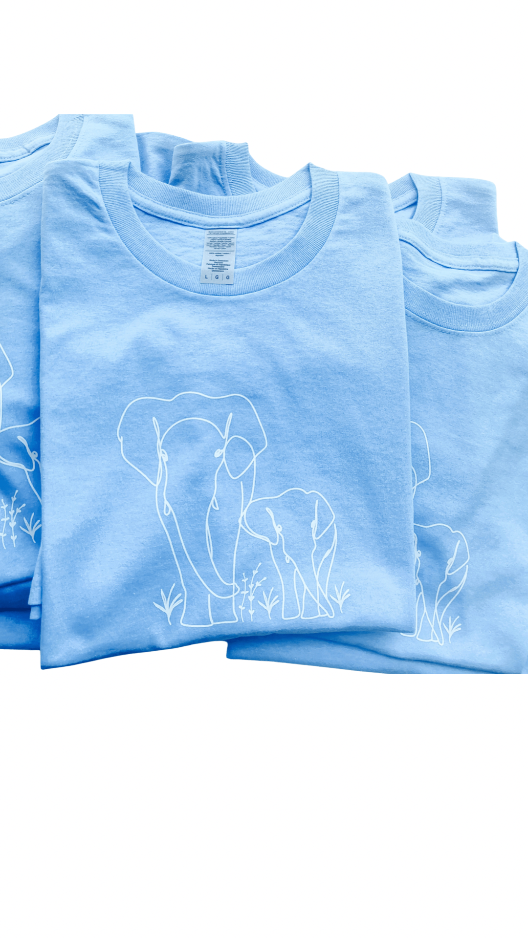 Gentle Giant Blue Elephant Tee